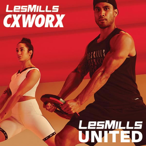 Les Mills CXWORX UNITED Master Class Music CD Instructor Notes - Click Image to Close